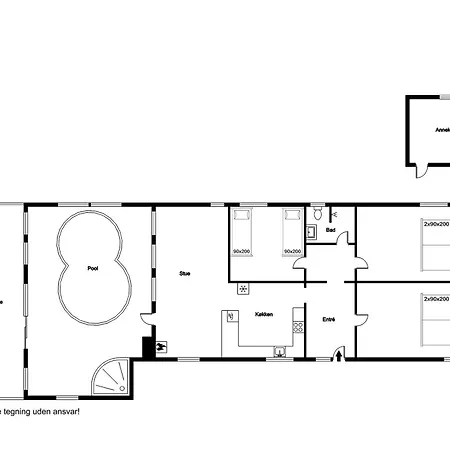 With Pool And Close To The Limfjord, Ferienhaus